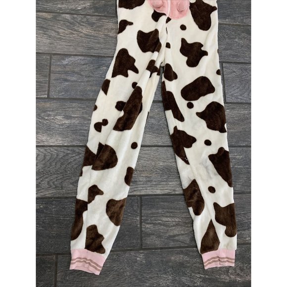 Secret Treasures Brown Cow Hoodie Halloween Cosplay One-Piece, Sz Small EUC - Picture 7 of 12